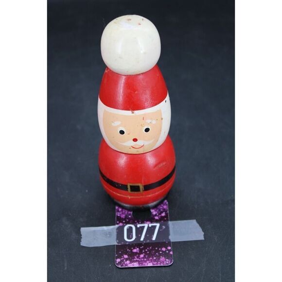 Vintage Santa Clause Nesting Dolls Set Of 5 - Picture 1 of 15